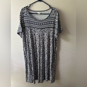 MAX STUDIO DRESS SIZE 1X